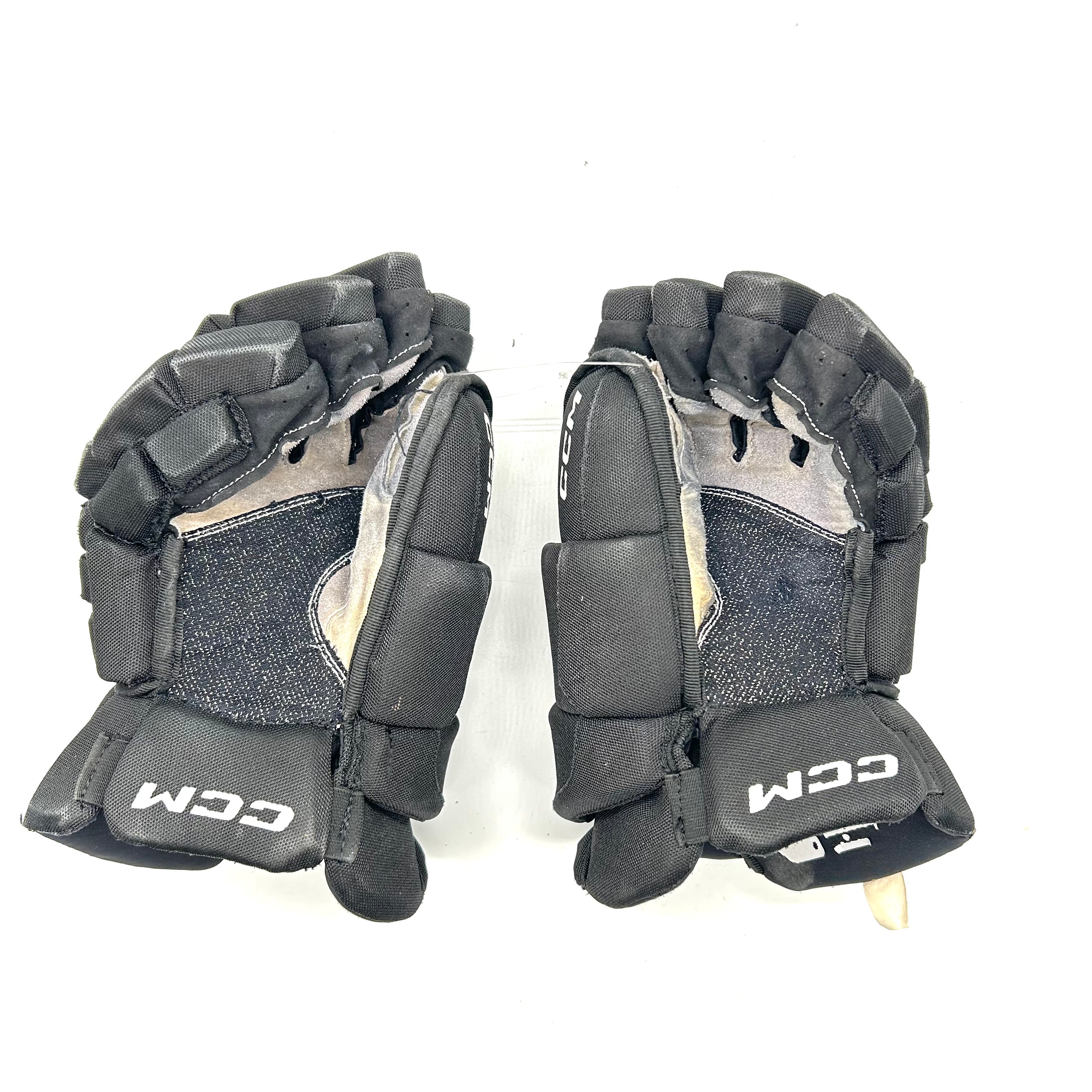 CCM HGJSCHL - Gants OHL Pro Stock d'occasion (noirs)